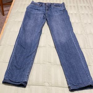 Fleece lined jeans